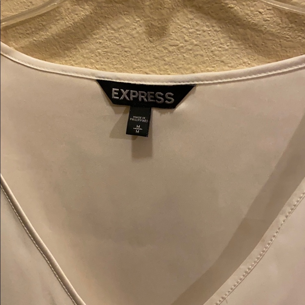 White EXPRESS blouse - Picture 3 of 5